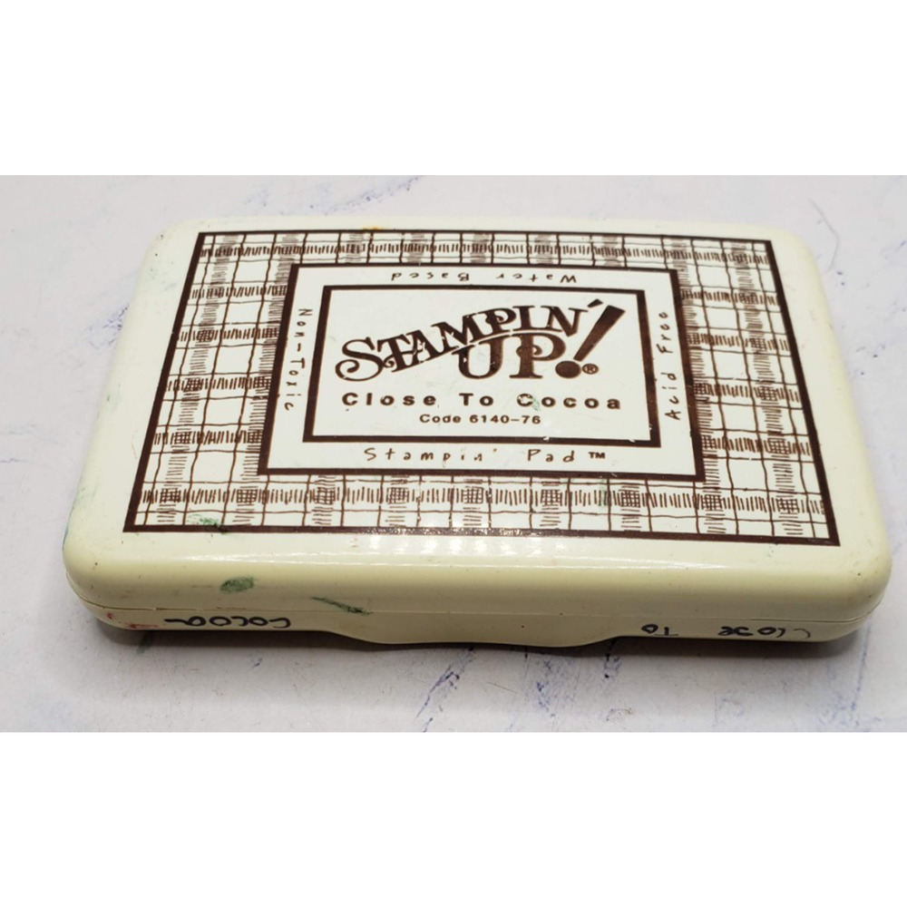 Stampin’ Up! Close to Cocoa Water Based Dye Ink Original Style Pad 76-02